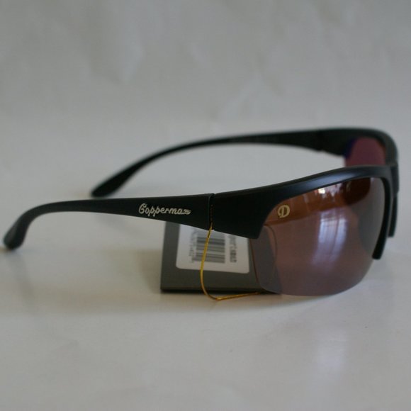 NWT Sportsman semi-rimless wrap around blade Coppermax lens tech sunglasses - Picture 5 of 7